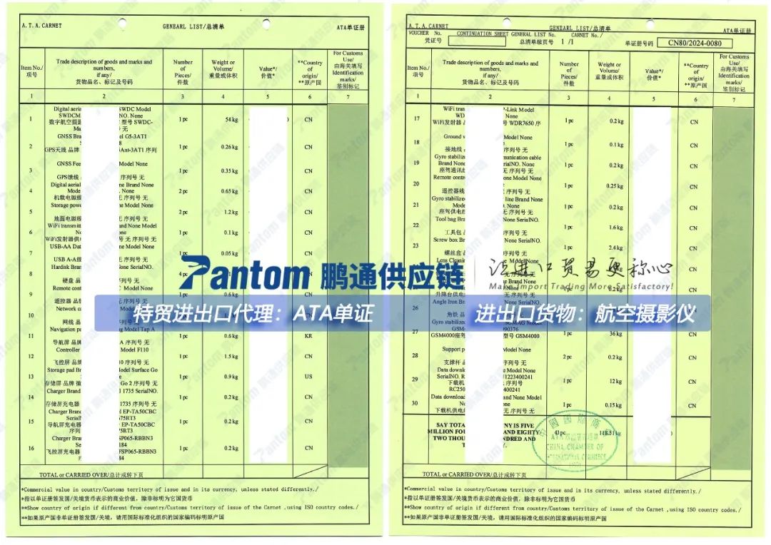 ATA貨物進出口通關，就找我們的專業代理服務！